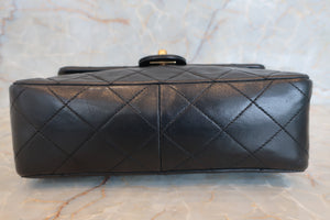CHANEL Mini Matelasse single flap chain shoulder bag Lambskin Black/Gold hadware Shoulder bag 500040035