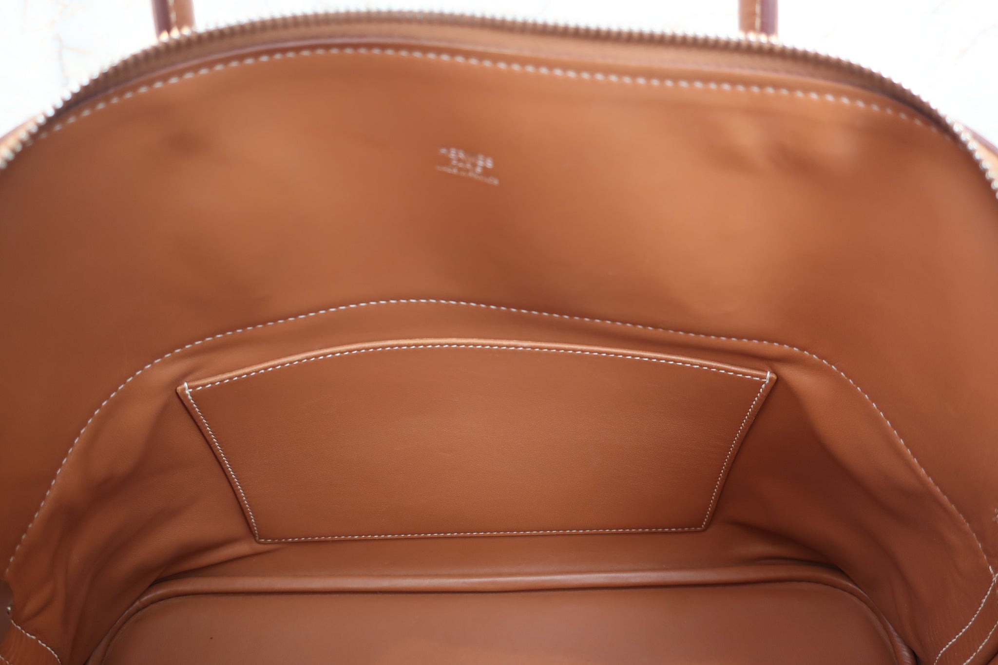 HERMES BOLIDE 35 Clemence leather Gold T Engraving Shoulder bag 500020 –  BRANDSHOP-RESHINE