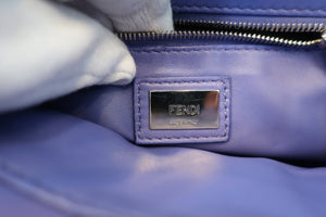 FENDI/芬迪 MINI PEEKABOO 2way Shoulder bag Purple(紫色) 牛皮 肩背包 400050196