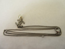 Load image into Gallery viewer, ＣＨＡＮＥＬ CC mark Rhinestone Necklace  Silver plated  Silver  Necklace  20110160
