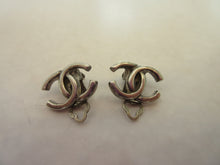 Load image into Gallery viewer, ＣＨＡＮＥＬ CC mark Earring  Silver plated  Silver  Earring  20110139
