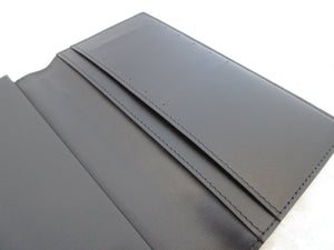 GOYARD Richelieu Bifold Long Wallet Coated Canvas Black Wallet 40010164