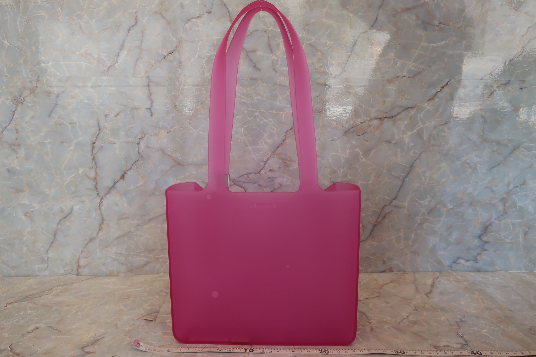 CHANEL Logo tote bag Rubber Pink Tote bag 400060108 – BRANDSHOP-RESHINE