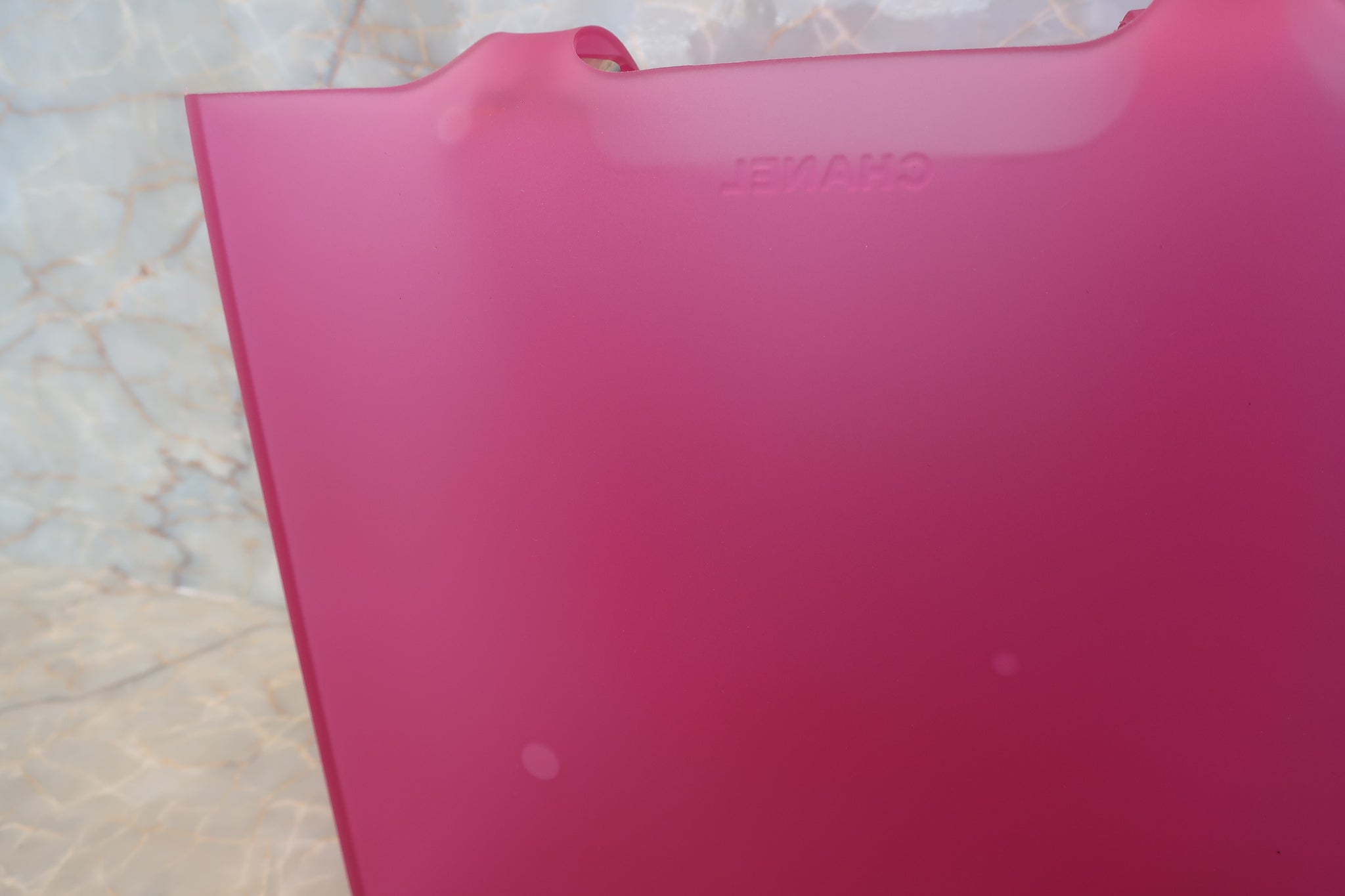 CHANEL Logo tote bag Rubber Pink Tote bag 400060108 – BRANDSHOP-RESHINE