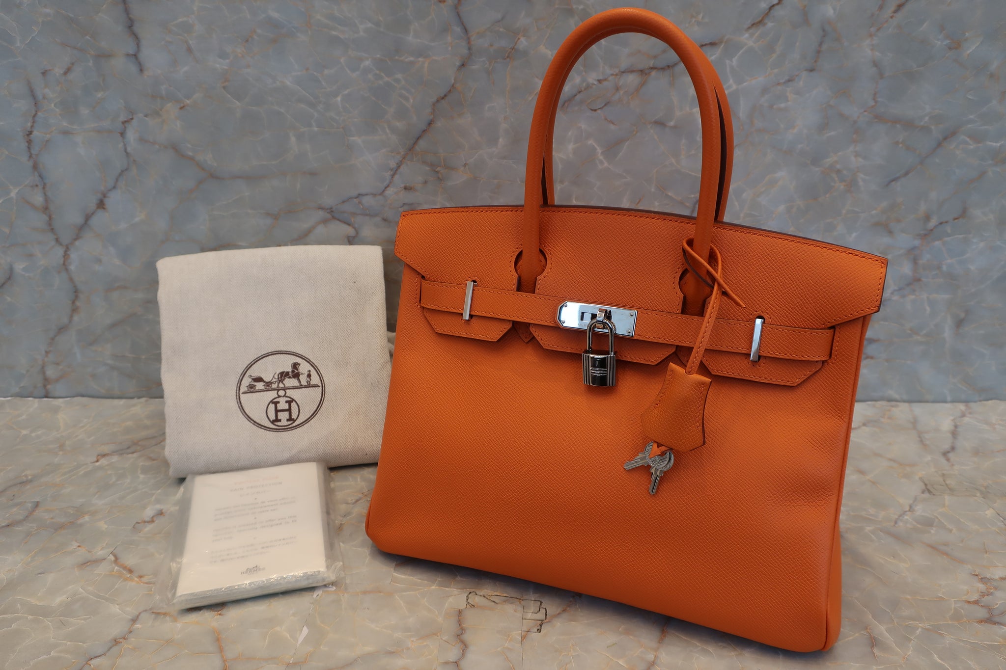 Hermes Birkin 30 Epsom Leather Bag