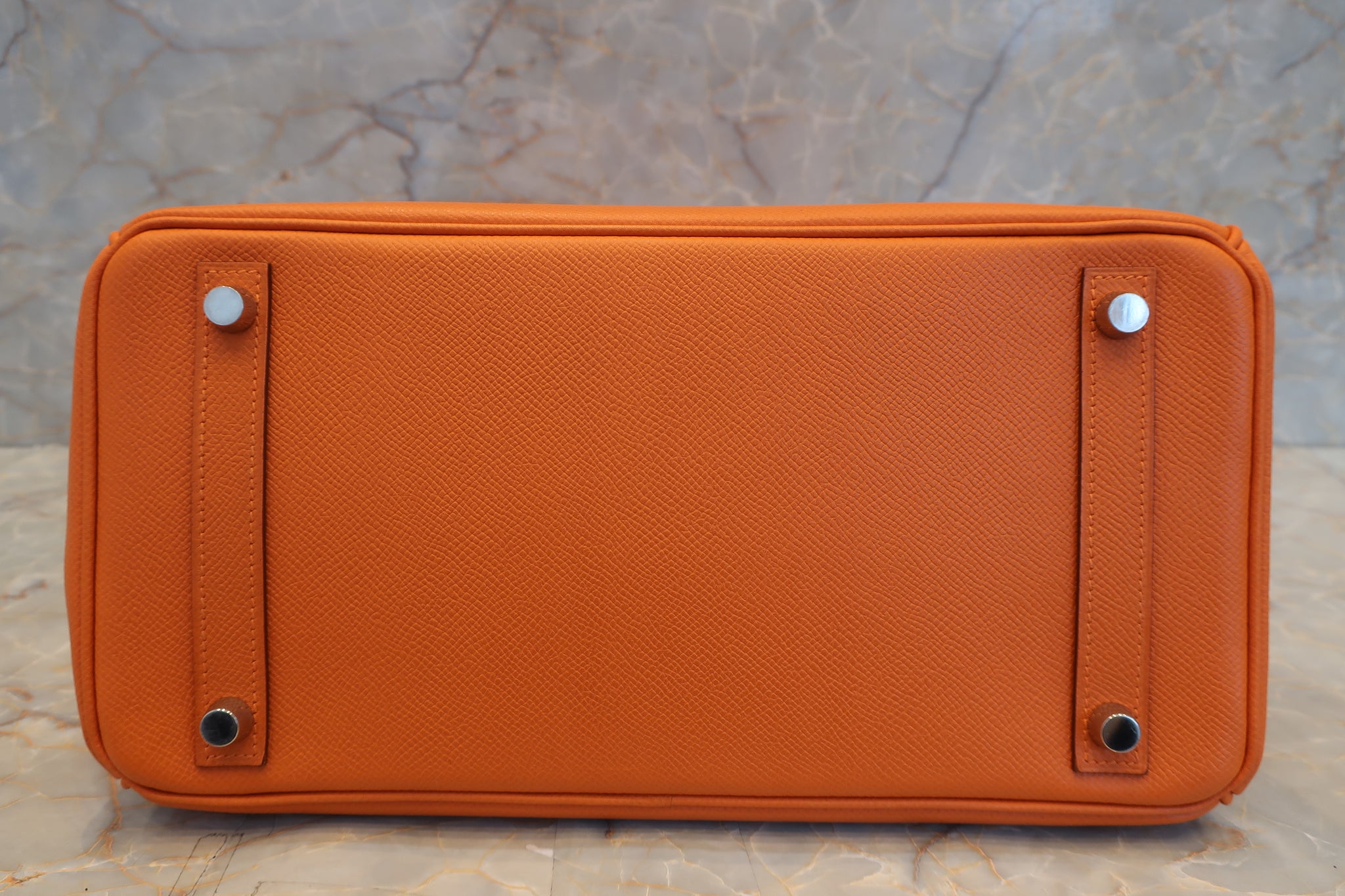 HERMES BIRKIN 30 Epsom leather Orange □K Engraving Hand bag 500030136 –  BRANDSHOP-RESHINE