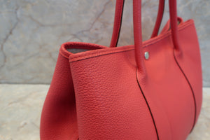 HERMES GARDEN PARTY PM Negonda leather Bougainvillier □R刻印 Tote bag 500030120