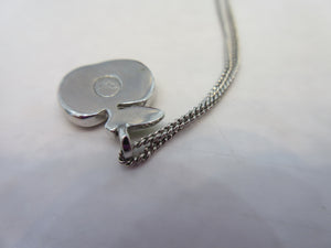 Christian Dior Logo Necklace  Silver plated  Silver  Necklace  30120038