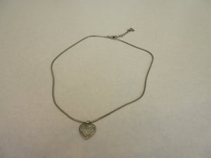 Christian Dior Logo Necklace  Silver plated  Silver  Necklace  31030094